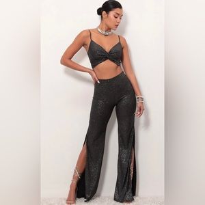 Lucy in the Sky ‘Manhattan Shimmer Set in Black Shimmer’